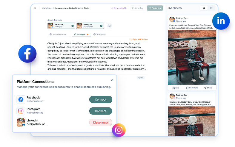 Multi-Platform Posting